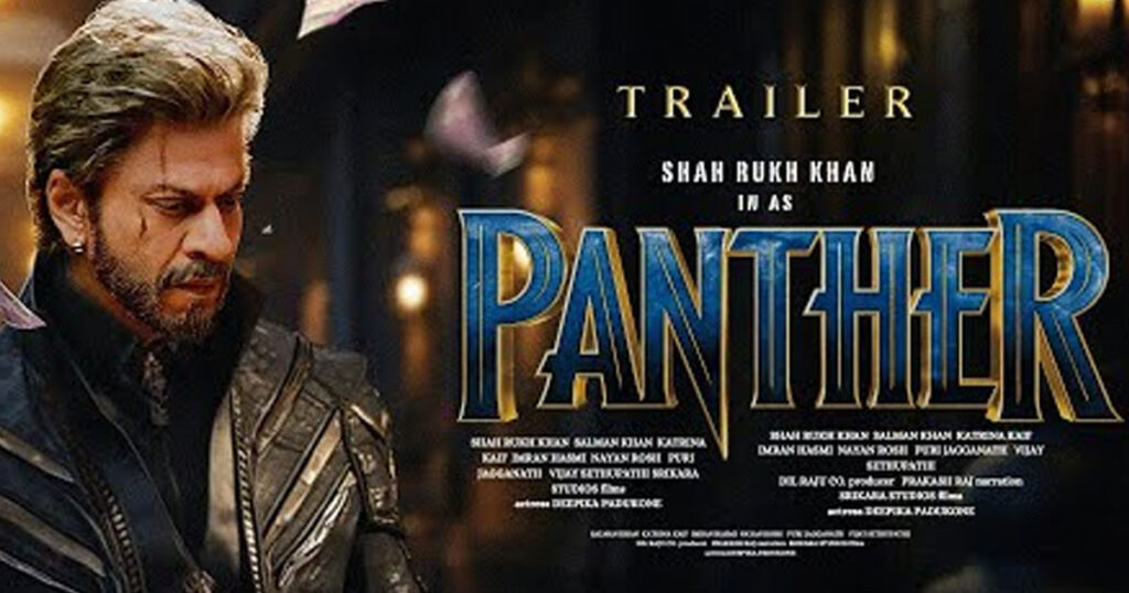 Panther का ट्रेलर वायरल ,,शाहरुख खान, लोकेश कनगराज, थलापति विजय और दीपिका पादुकोण मुख्य भूमिकाओं में